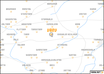 map of Varv