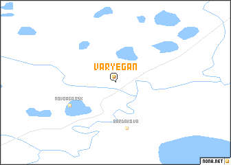 map of Var”yegan