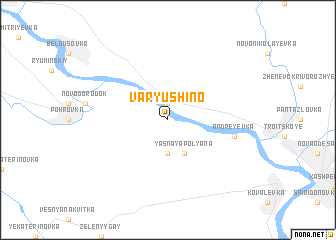 map of Varyushino