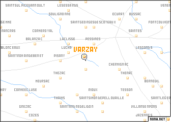 map of Varzay