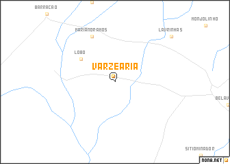 map of Varzearia