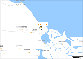 map of Várzea