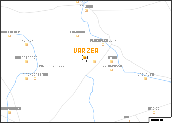 map of Várzea