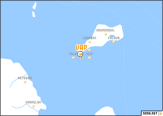 map of Var