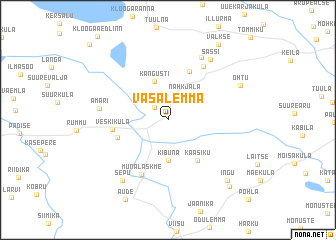 map of Vasalemma