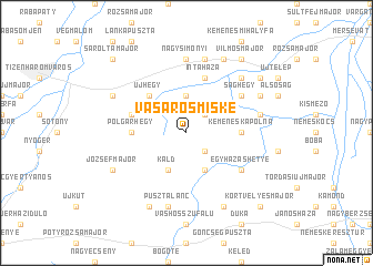 map of Vásárosmiske