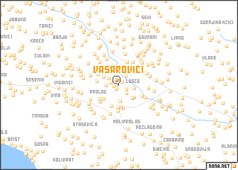 map of Vasarovići