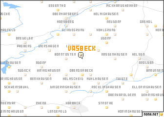 map of Vasbeck