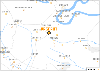 map of Văscăuţi