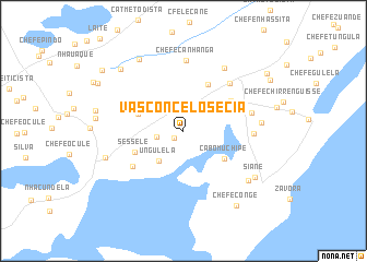 map of Vasconcelos e Cia.