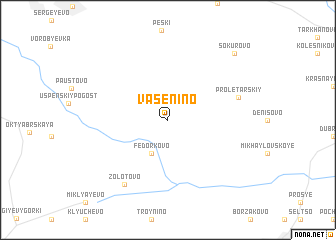 map of Vasenino