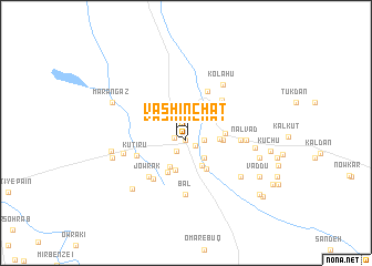 map of Vashīn Chat