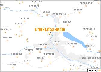 map of Vashladzhvari