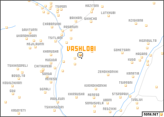 map of Vashlobi