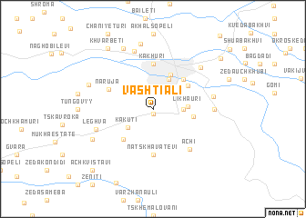 map of Vashtiali