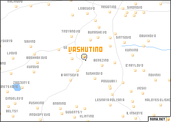 map of Vashutino