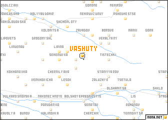 map of Vashuty