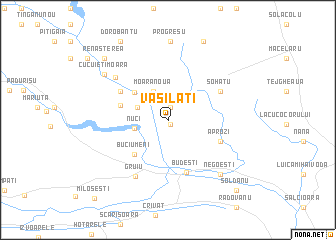 map of Vasilaţi