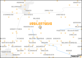 map of Vasilentsevo