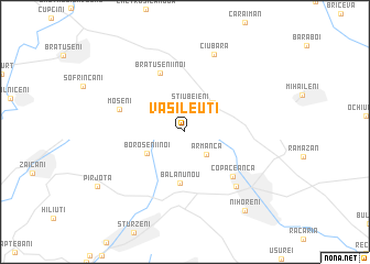 map of Vasileuţi