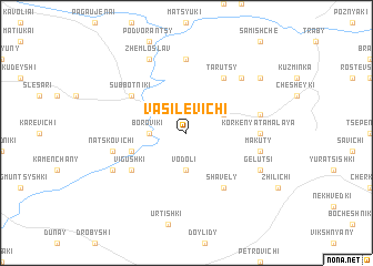 map of Vasilevichi