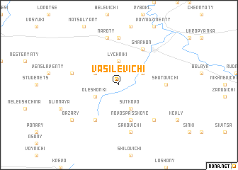 map of Vasilevichi