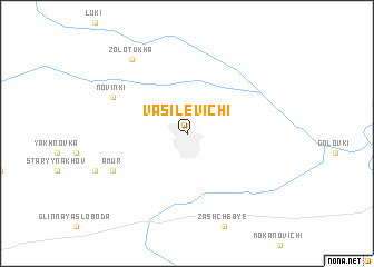 map of Vasilevichi