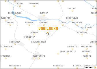 map of Vasilevka