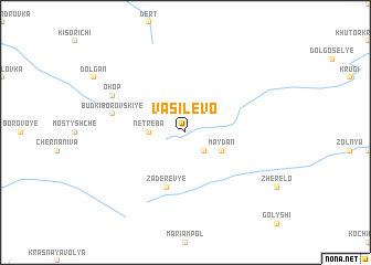 map of Vasilëvo