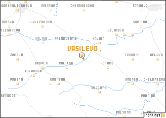 map of Vasilevo