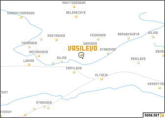 map of Vasilëvo