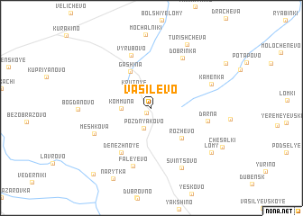 map of Vasilëvo