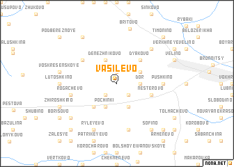 map of Vasilëvo