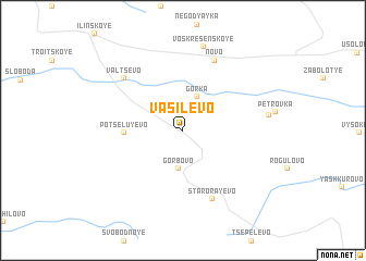 map of Vasilëvo