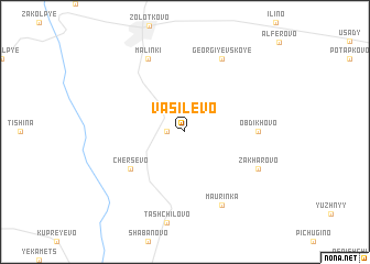 map of Vasilëvo
