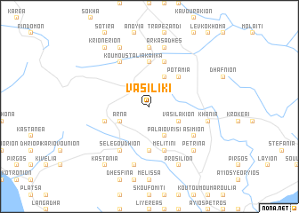 map of Vasilikí