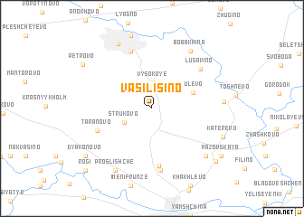 map of Vasilisino