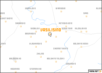 map of Vasilisino