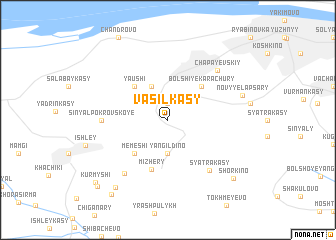 map of Vasil\