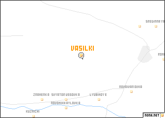 map of Vasil\