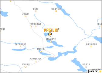 map of Vasil\