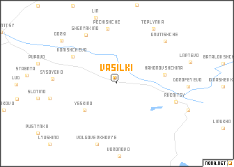 map of Vasil\