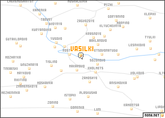 map of Vasil\