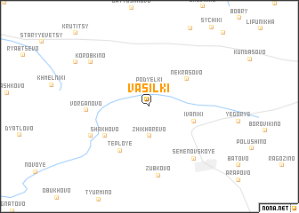 map of Vasil\