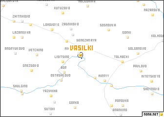 map of Vasil\