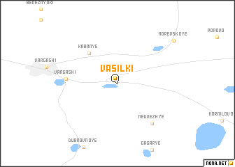 map of Vasil\