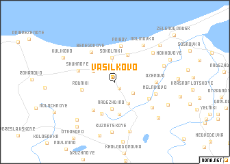 map of Vasilʼkovo