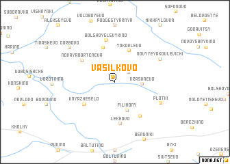 map of Vasil\