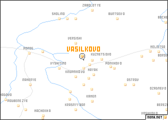 map of Vasil\