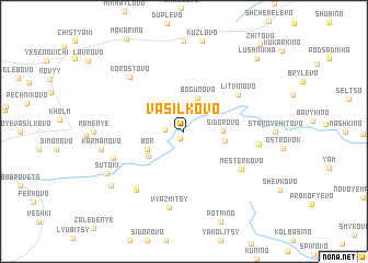 map of Vasil\